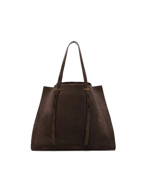 Borsa Mino Rota linea promise mod paula suede piuma MINOBOSSI | PRPAULASUEDEC706 TESTA DI MORO